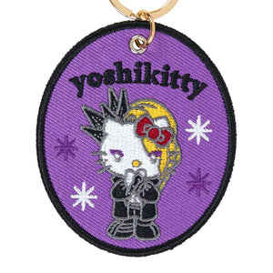 Yoshikitty Mascot Badge Keychain (Sanrio Character Award Series) Accessory Japan Original