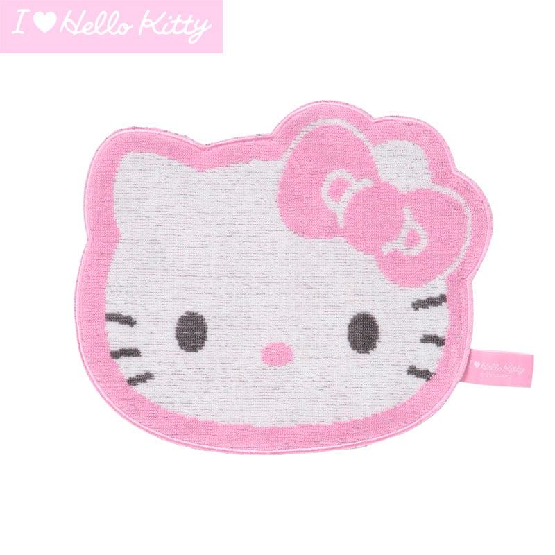 Hello Kitty Pink Hand Towel (I Love Hello Kitty Series) Home Goods Japan Original