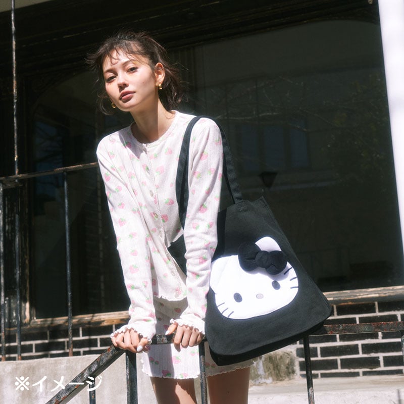 Hello Kitty Black Tote Bag (I Love Hello Kitty Series) Hello Kitty Black Tote Bag (I Love Hello Kitty Series)