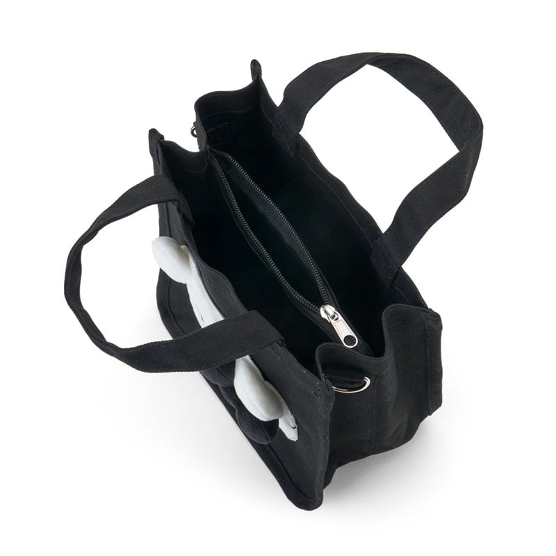 Hello Kitty 2-Way Black Mini Tote Bag (I Love Hello Kitty Series) Bags Japan Original