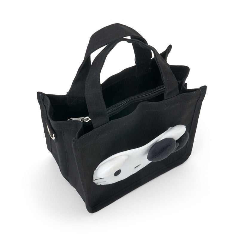 Hello Kitty 2-Way Black Mini Tote Bag (I Love Hello Kitty Series) Bags Japan Original
