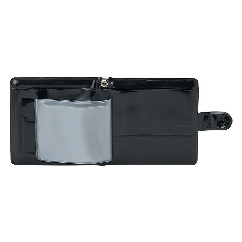 Hello Kitty Black Vinyl Snap Wallet (I Love Hello Kitty Series) Accessory Japan Original