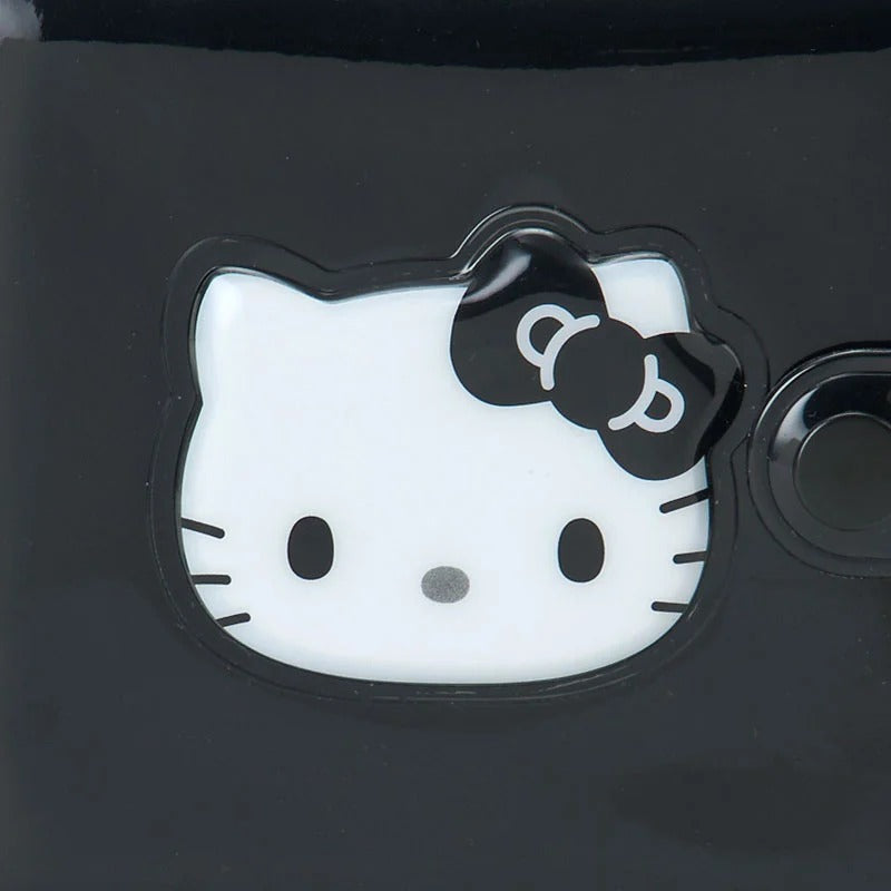 Hello Kitty Black Vinyl Snap Wallet (I Love Hello Kitty Series) Accessory Japan Original