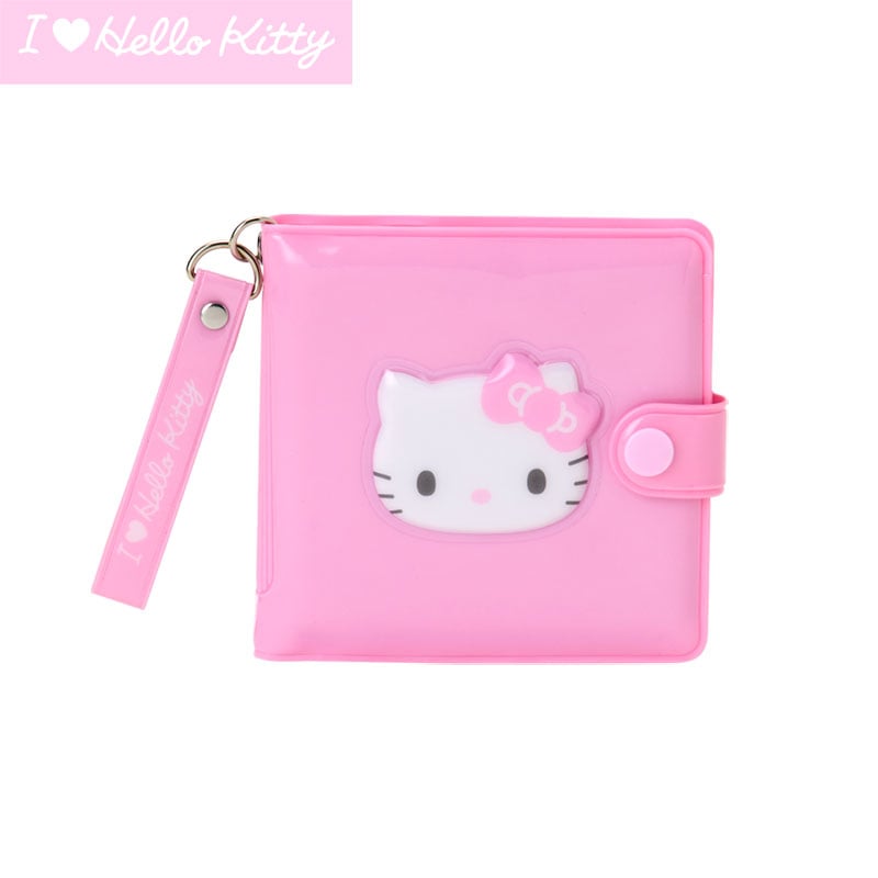 Hello Kitty Pink Vinyl Snap Wallet (I Love Hello Kitty Series) Accessory Japan Original