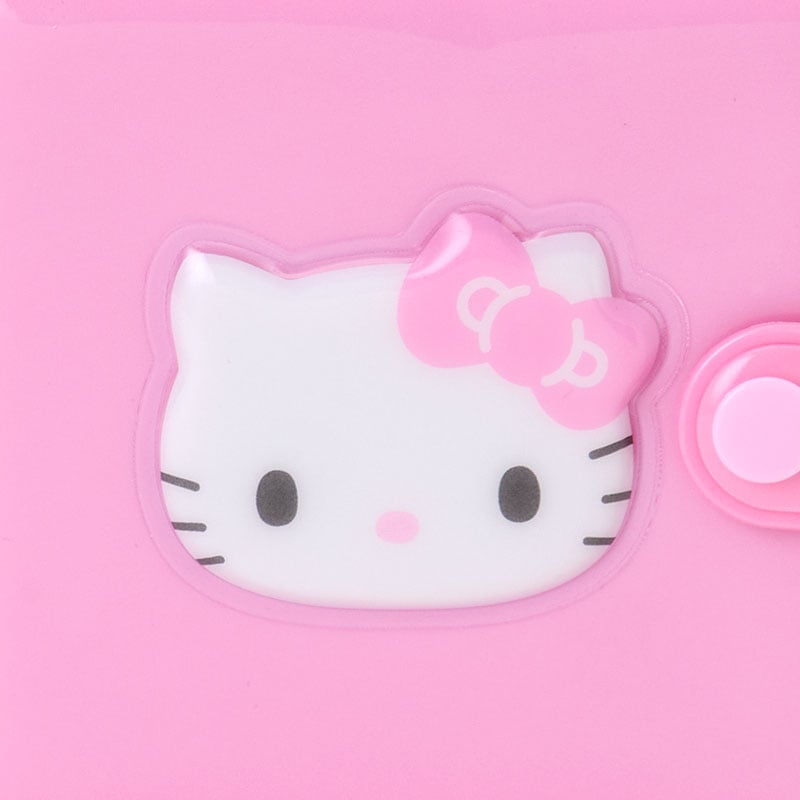 Hello Kitty Pink Vinyl Snap Wallet (I Love Hello Kitty Series) Accessory Japan Original