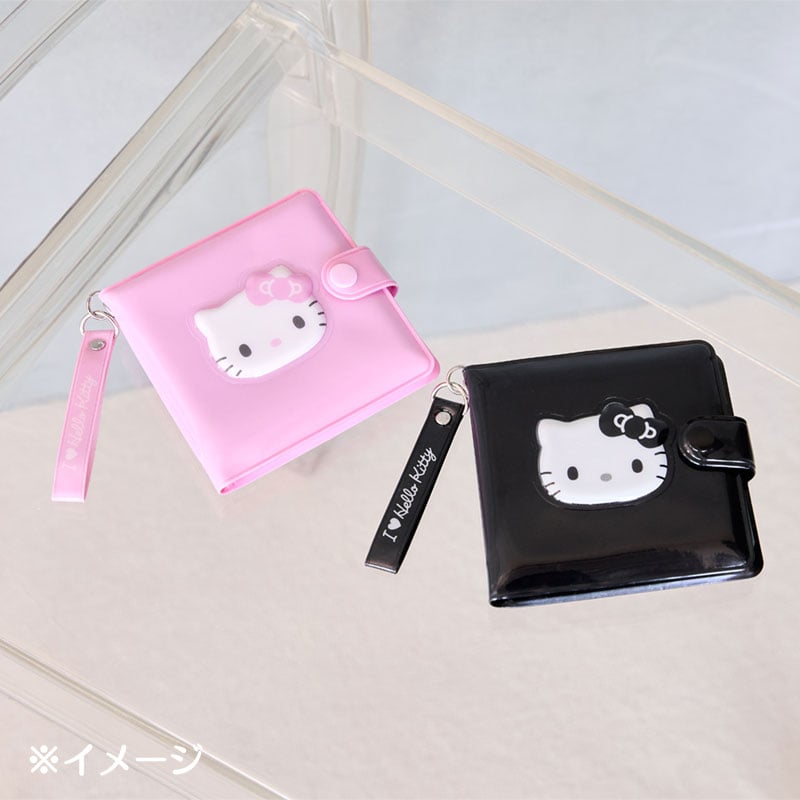 Hello Kitty Pink Vinyl Snap Wallet (I Love Hello Kitty Series) Accessory Japan Original