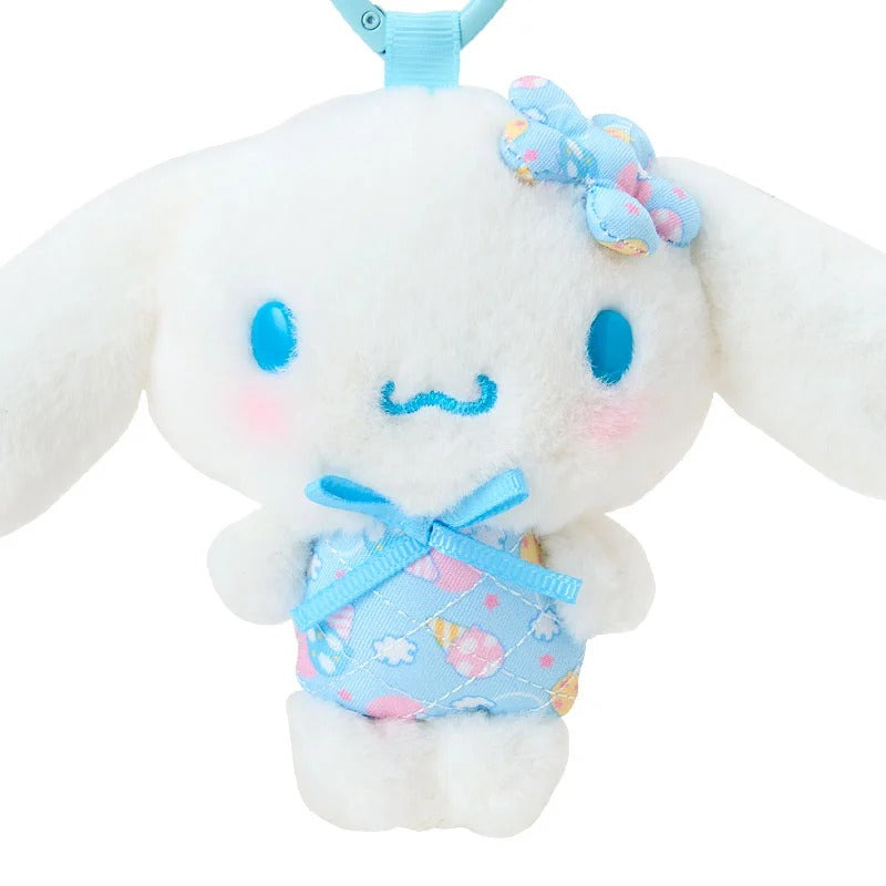 Cinnamoroll Plush Mascot Keychain (Retro Quilt Series) Accessory Japan Original