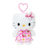 Hello Kitty Plush Mascot Keychain (Retro Quilt Series) Accessory Japan Original
