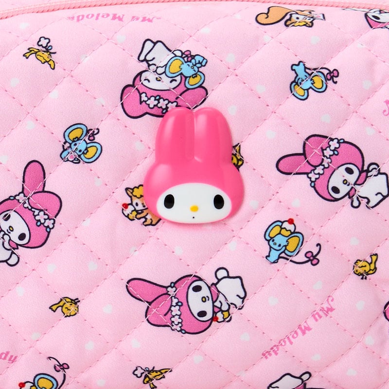 My Melody Mini Zipper Pouch (Retro Quilt Series) Bags Japan Original