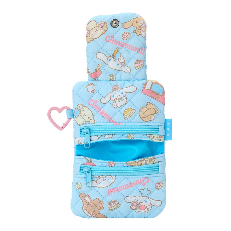 Sanrio Everyones Quilt Card & Coin Case - Cinnamoroll Sanrio Everyones Quilt Card & Coin Case - Cinnamoroll