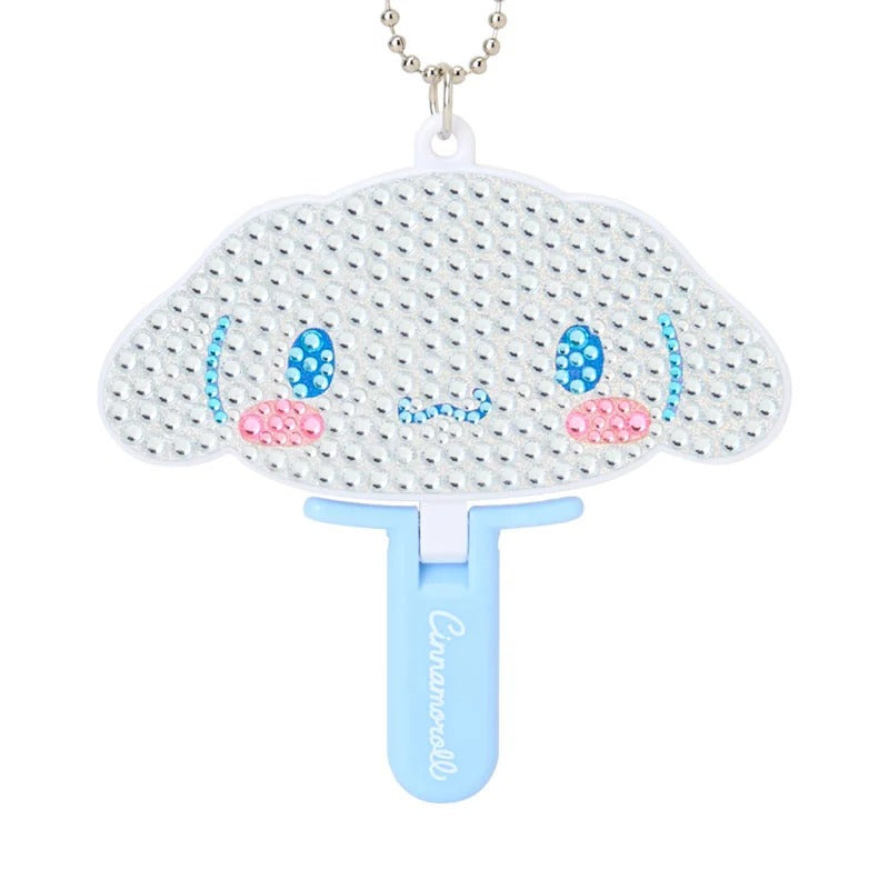 Cinnamoroll Mini Bling Mirror Charm Accessory Japan Original