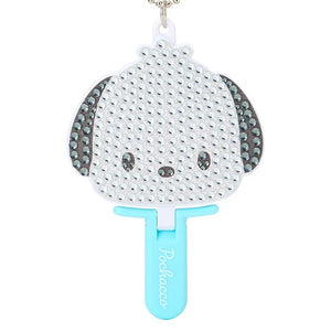 Pochacco Mini Bling Mirror Charm Accessory Japan Original
