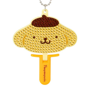 Pompompurin Mini Bling Mirror Charm Accessory Japan Original