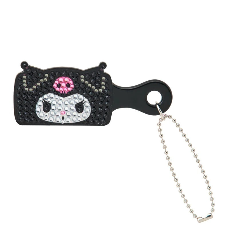 Kuromi Mini Bling Brush Charm Accessory Japan Original