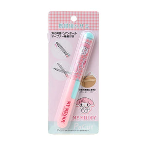My Melody Gingham Compact Scissors Stationery Japan Original