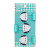 Pochacco Gingham Binder Clips (Set of 3) Stationery Japan Original