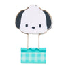 Pochacco Gingham Binder Clips (Set of 3) Stationery Japan Original