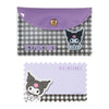 Kuromi Gingham Mini Memo Sheets Stationery Japan Original