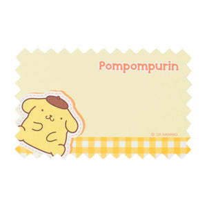 Pompompurin Gingham Mini Memo Sheets Stationery Japan Original