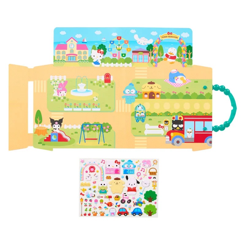 Sanrio Characters 86-pc Peel & Stick Sticker Set Stationery Japan Original