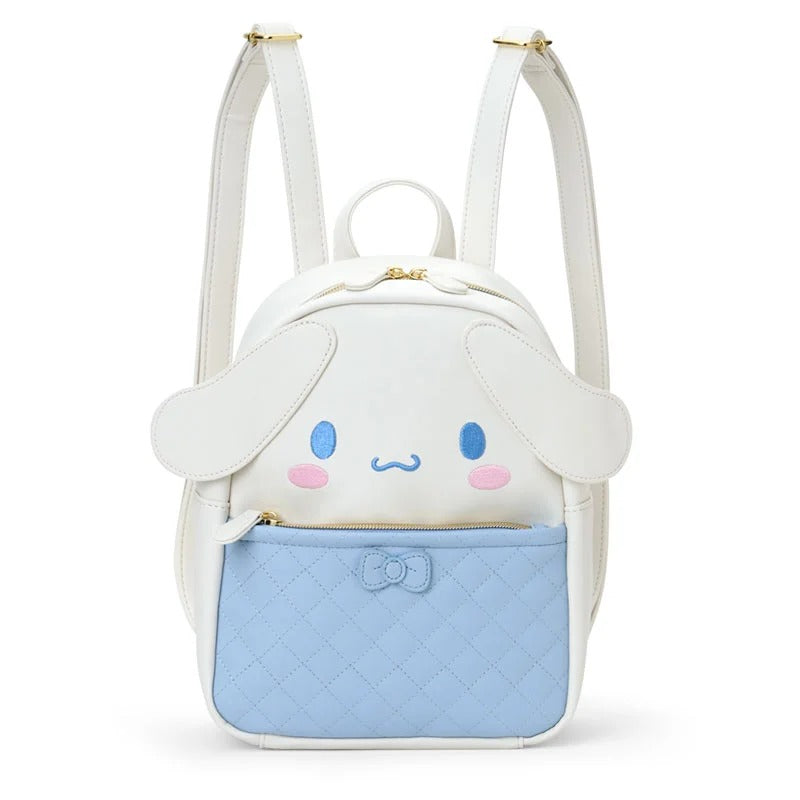 Cinnamoroll Face Quilted Backpack Cinnamoroll Face Quilted Backpack