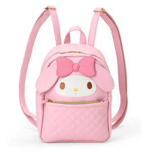 My Melody Classic Quilted Mini Backpack Bags Japan Original