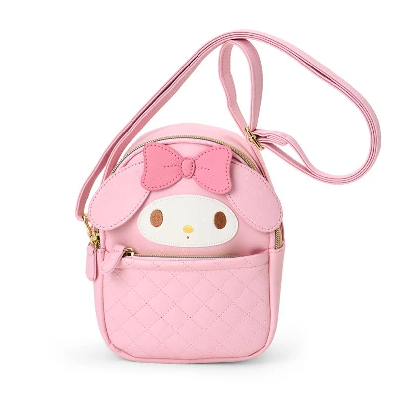 My Melody Classic Quilted Mini Crossbody Bags Japan Original