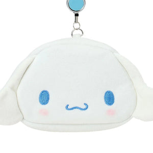 Cinnamoroll Plush ID Badge Holder & Reel Accessory Japan Original