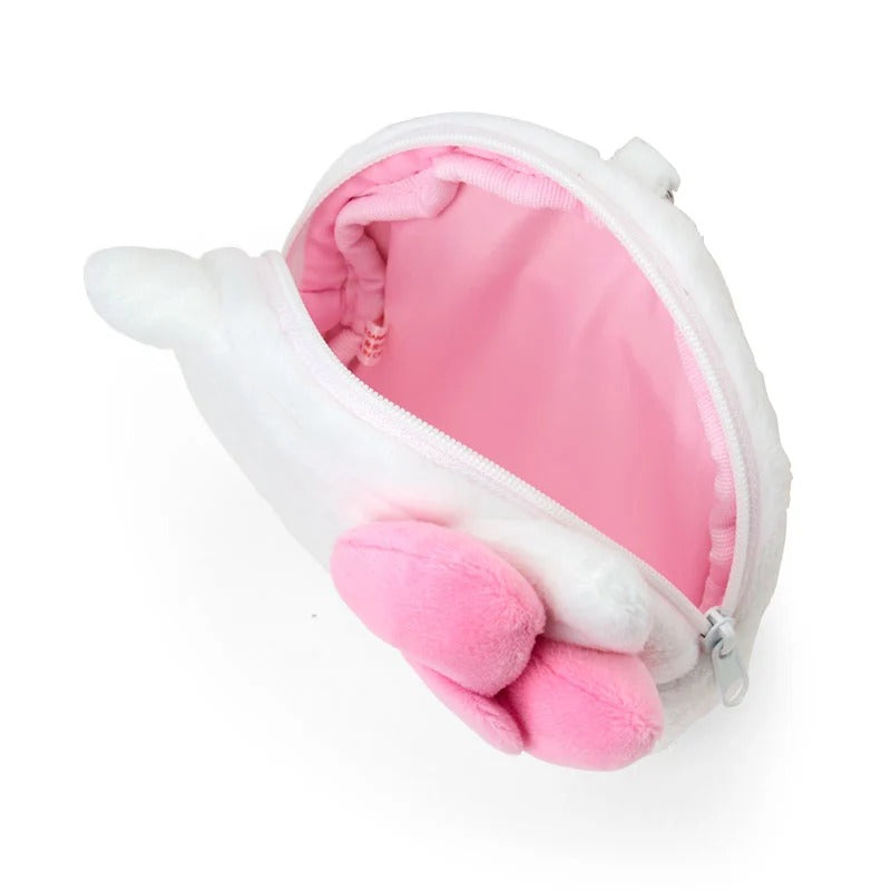 Hello Kitty Plush ID Badge Holder & Reel Accessory Japan Original