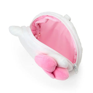 Hello Kitty Plush ID Badge Holder & Reel Accessory Japan Original