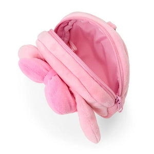 My Melody Plush ID Badge Holder & Reel Bags Japan Original