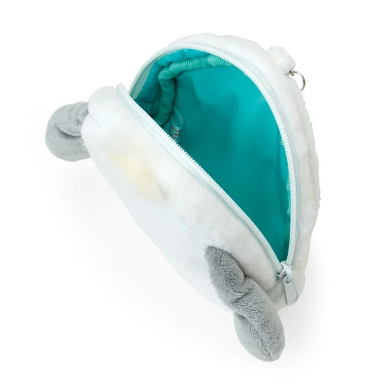 Pochacco Plush ID Badge Holder & Reel Accessory Japan Original