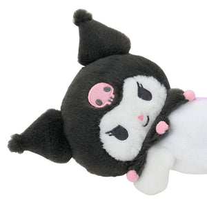 Kuromi Plush Pal Pencil Case (Side Pose) Stationery Japan Original