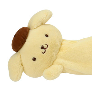 Pompompurin Plush Pal Pencil Case (Side Pose) Stationery Japan Original