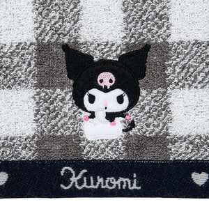 Kuromi Gingham Imabari Hand Towel Home Goods Japan Original
