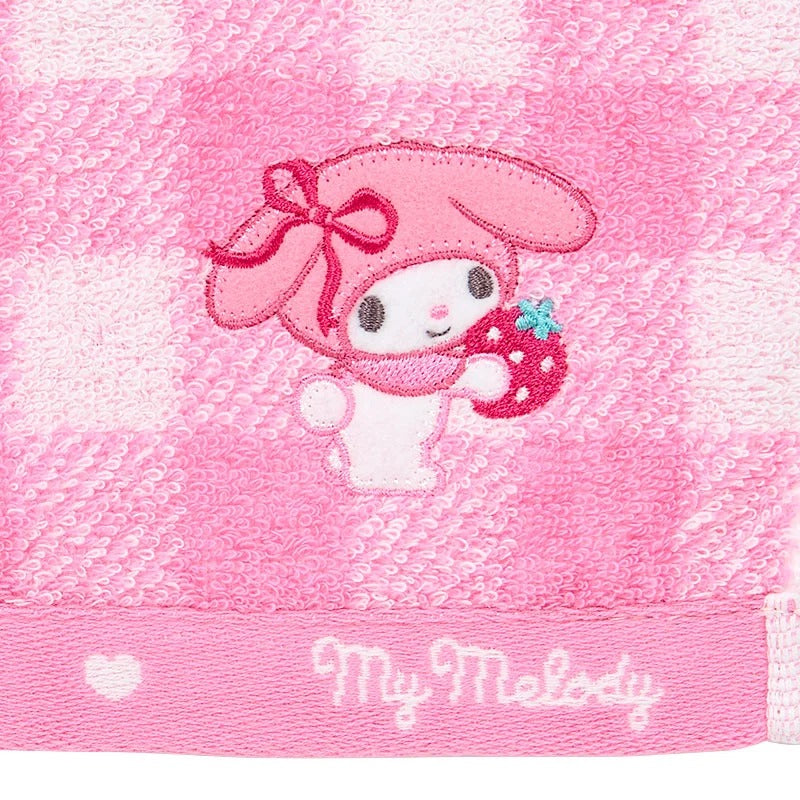 My Melody Gingham Imabari Wash Towel Home Goods Japan Original