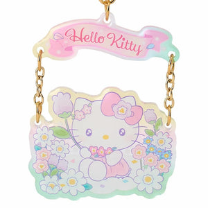 Hello Kitty Acrylic Keychain (Everyone is the Star Series) Accessory Japan Original