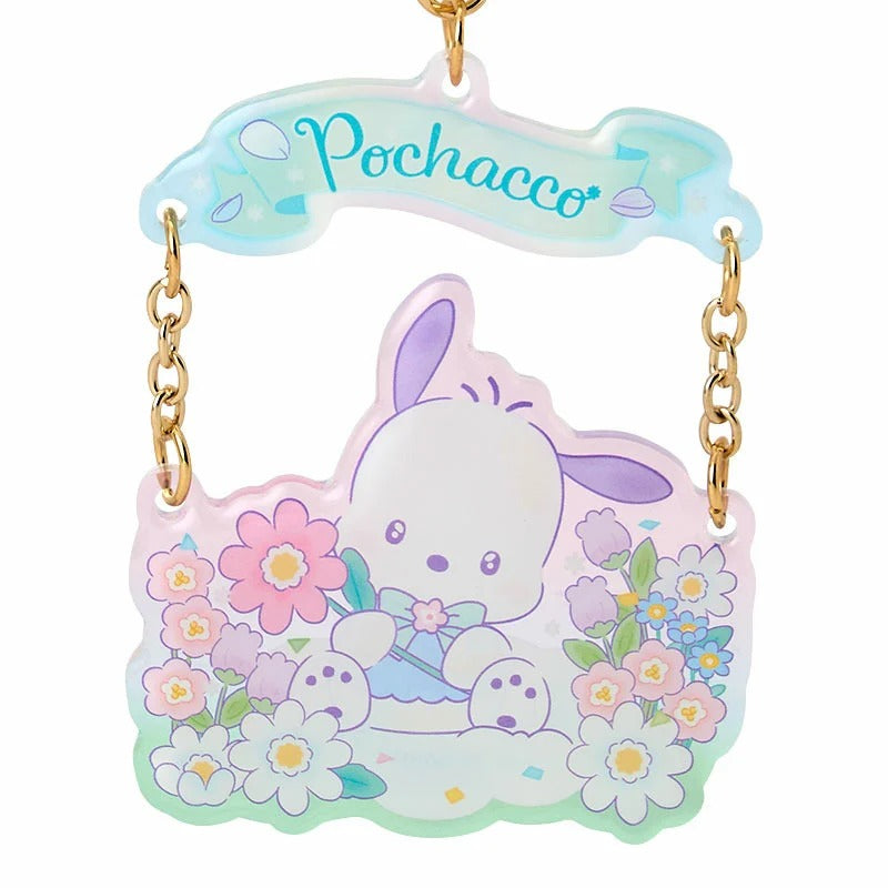 Pochacco Acrylic Keychain (Everyone is the Star Series) Accessory Japan Original
