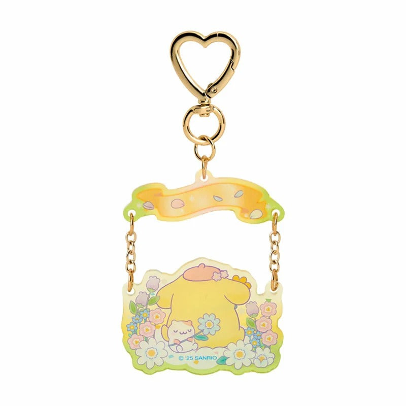 Pompompurin Acrylic Keychain (Everyone is the Star Series) Accessory Japan Original