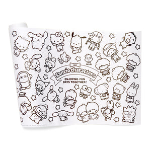 Hello Kitty & Friends Coloring Pages Roll Media Sanrio Original   