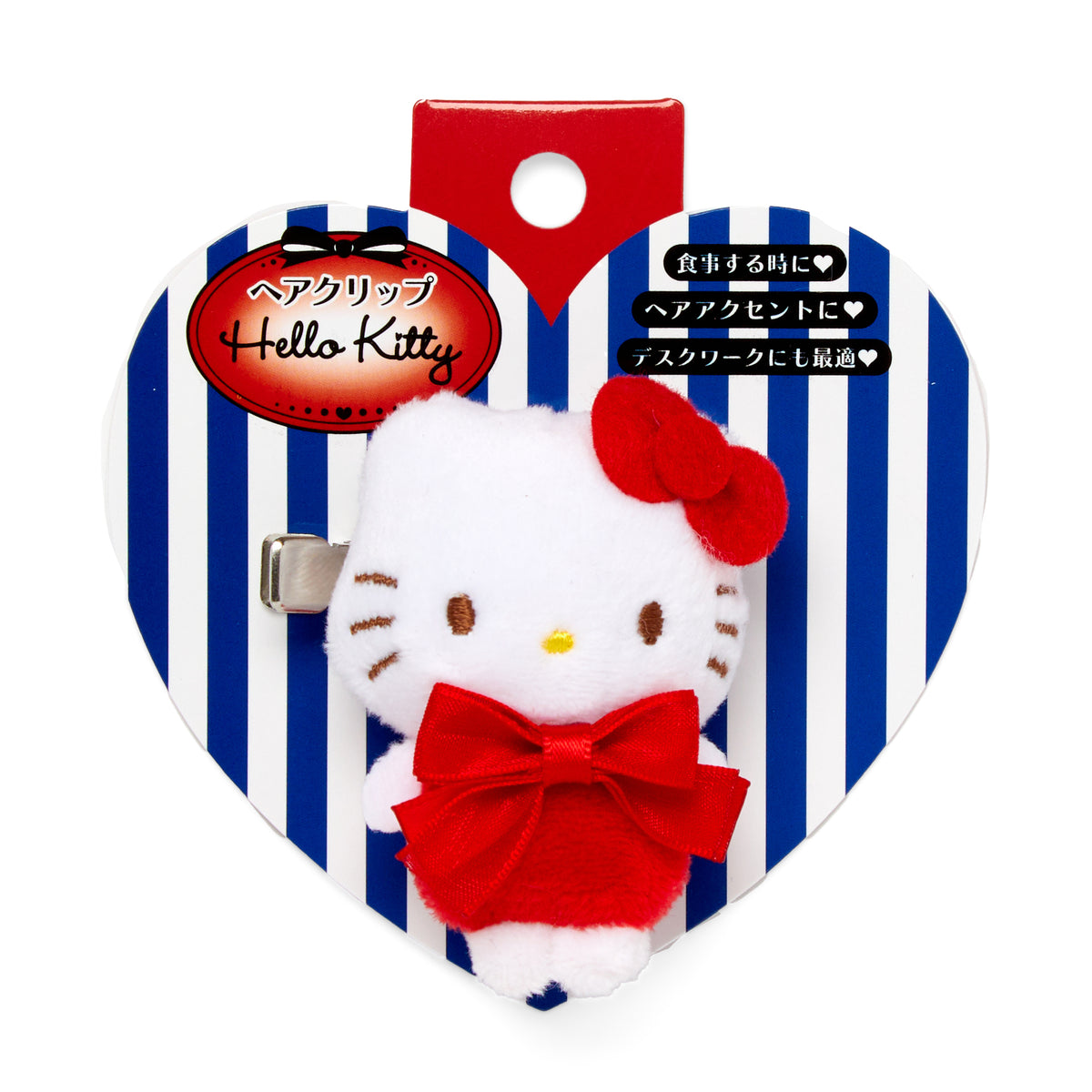 Hello Kitty Mascot Hair Clip Accessory Japan Original   