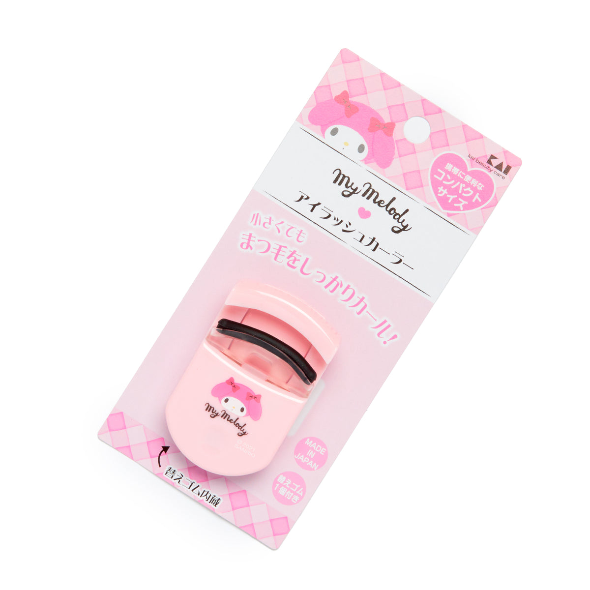 My Melody KAI Beauty Care Eyelash Curler Beauty Japan Original   