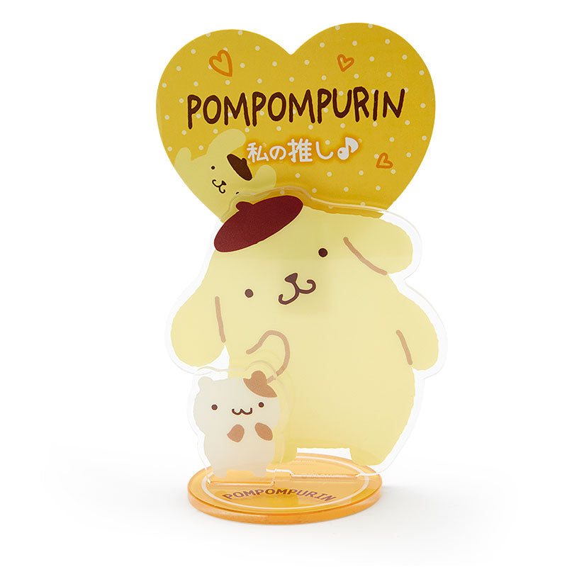 Pompompurin Acrylic Clip Stand Home Goods Japan Original   