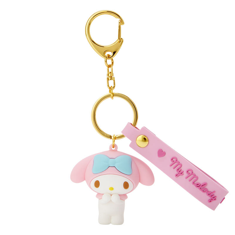 Dark Pink My Melody Guardian: Charming Character Safety Keychain for S