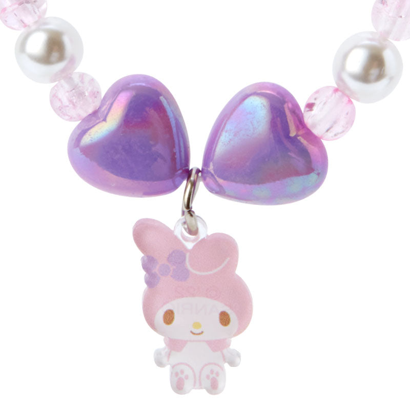 My Melody Kids Beaded Necklace Accessory Japan Original   