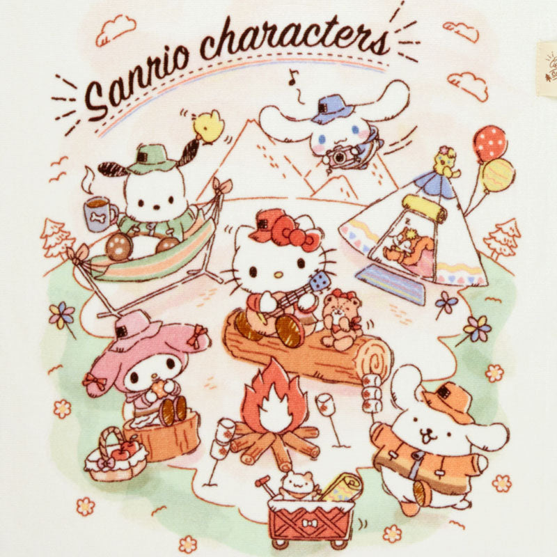 Sanrio Characters Hand Towel (Cute Camp Series) Home Goods Japan Original   