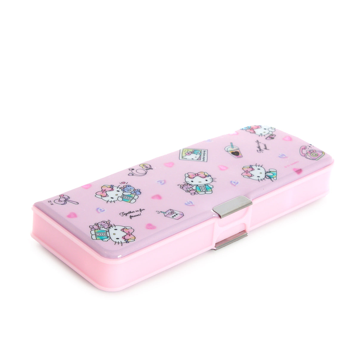 Hello Kitty Pencil Case (Pink Heart Series) Stationery Japan Original   