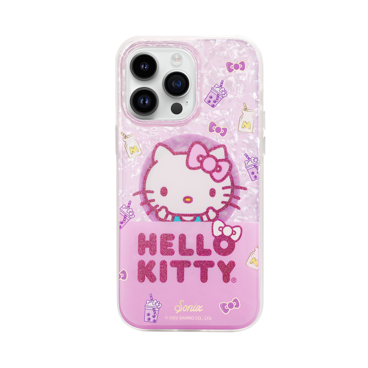 Hello Kitty x Sonix Boba iPhone Case Accessory BySonix Inc. PINK 14 Pro Max 