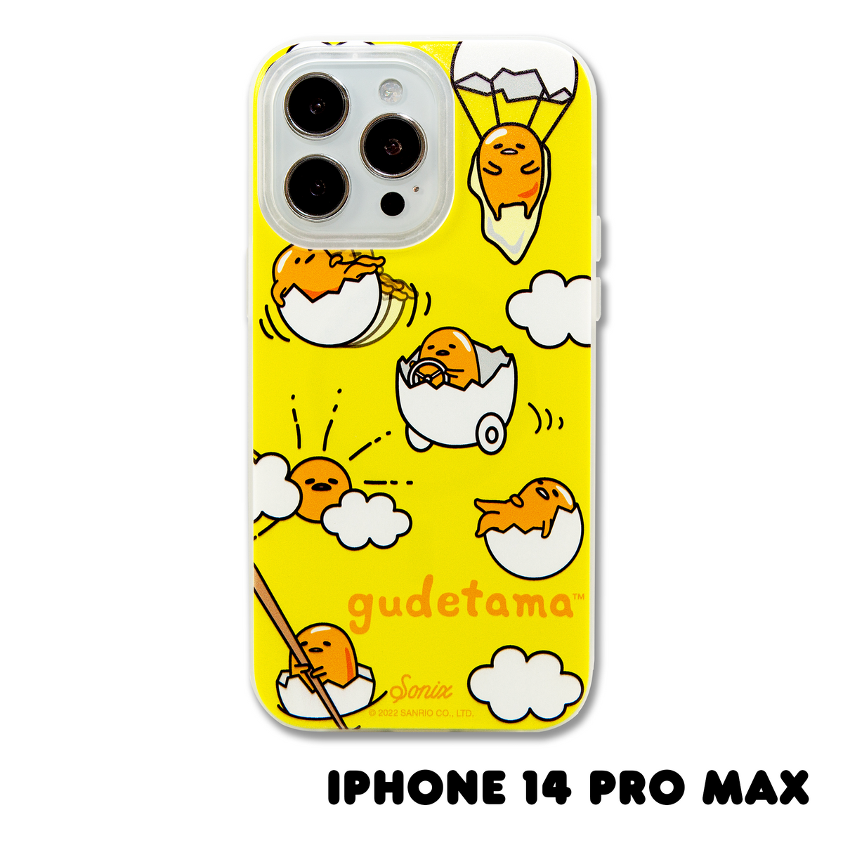 Gudetama x Sonix Lazy Egg iPhone Case Accessory BySonix Inc. WHITE 14 PRO MAX 