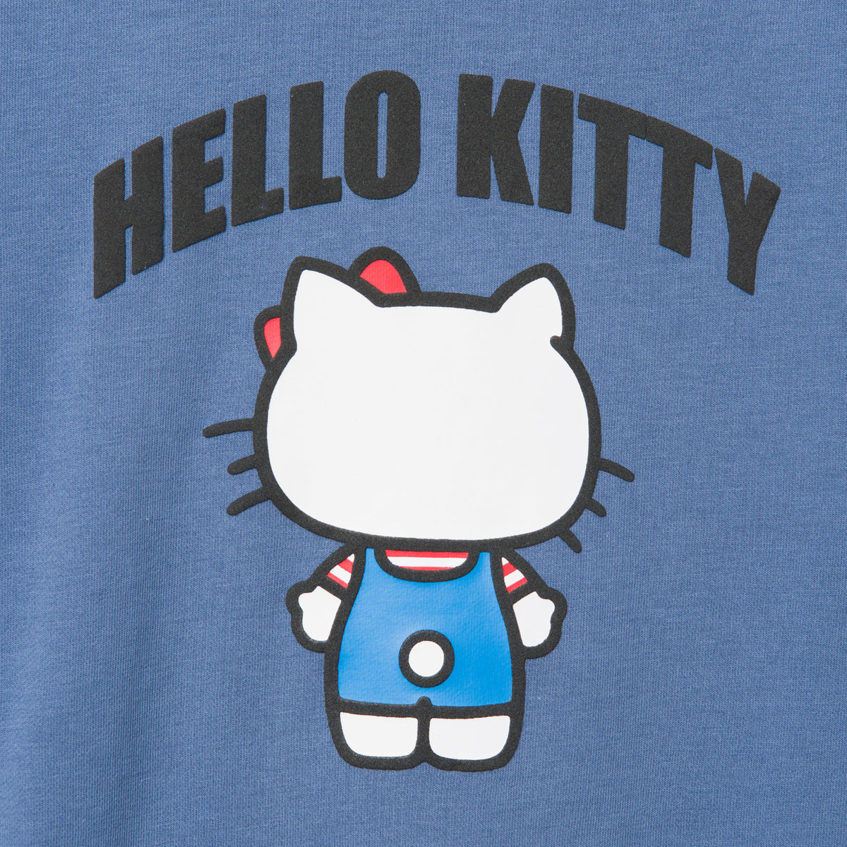 Hello Kitty Backside Print Sweatshirt Blue Apparel Global License   